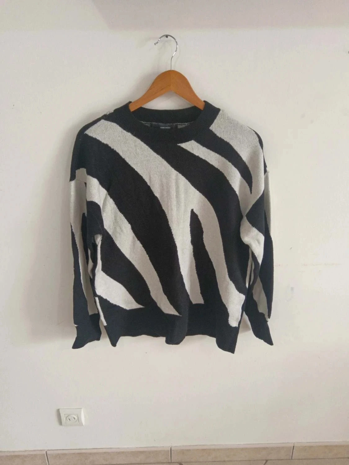C133 pull noir/blancs Vero moda S